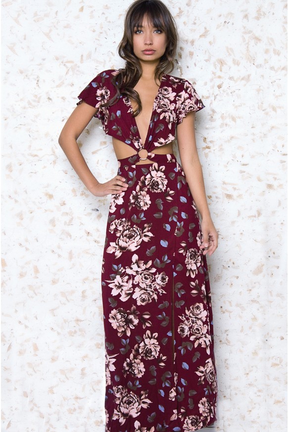 Pipe Dream Floral Maxi Dress
